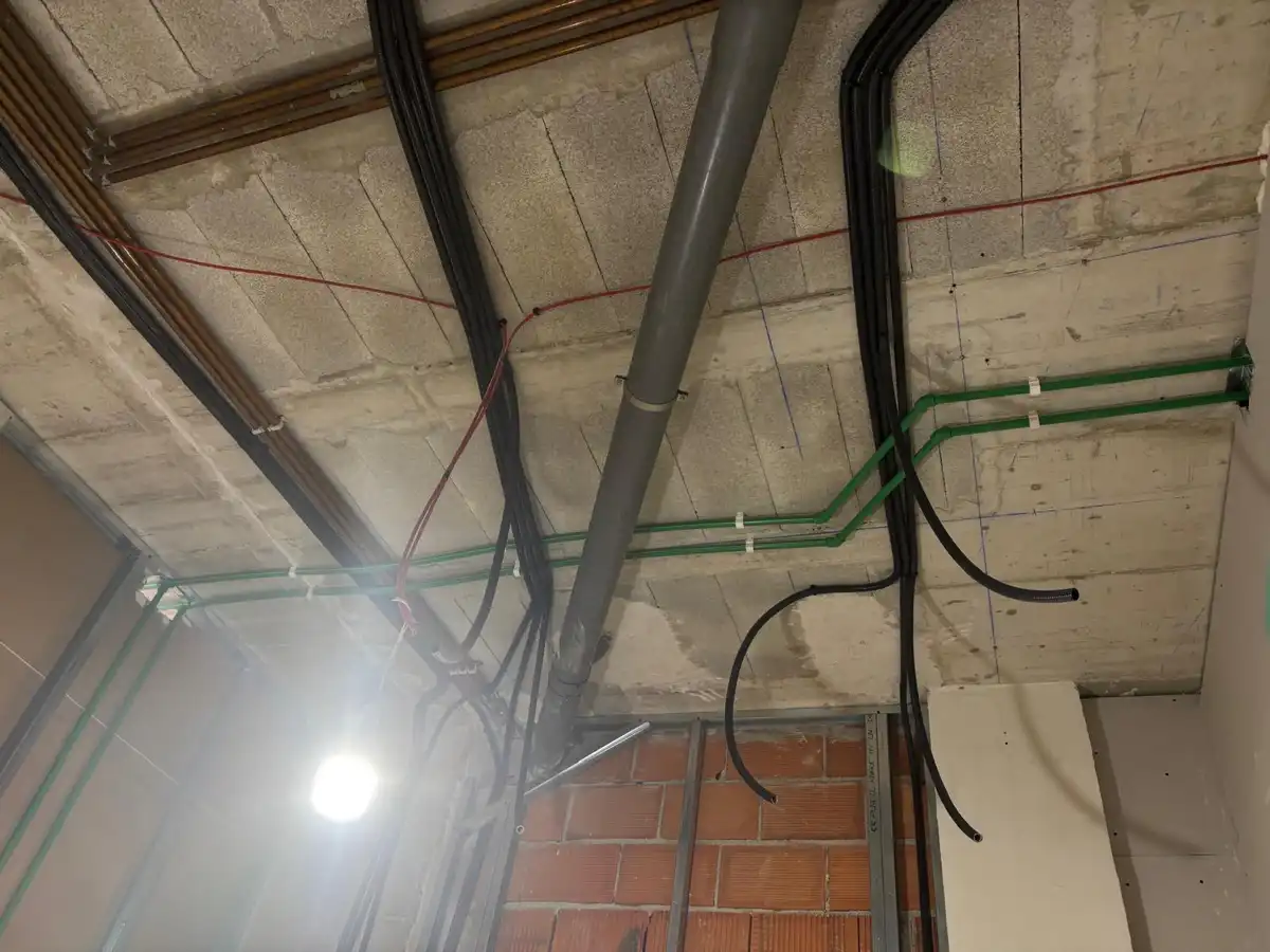 Instalacion Tuberias Techo