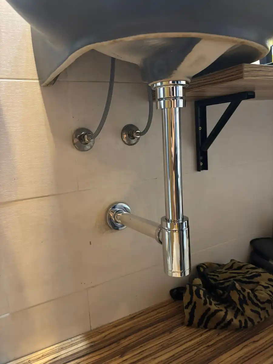 Sifon Lavabo Cromado